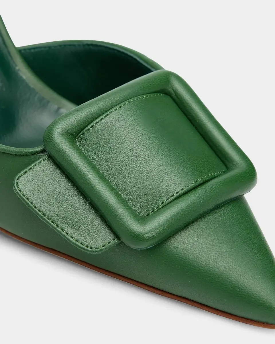 Manolo Blahnik Maysli 70MM Slingback Pumps | Thumbnail 6