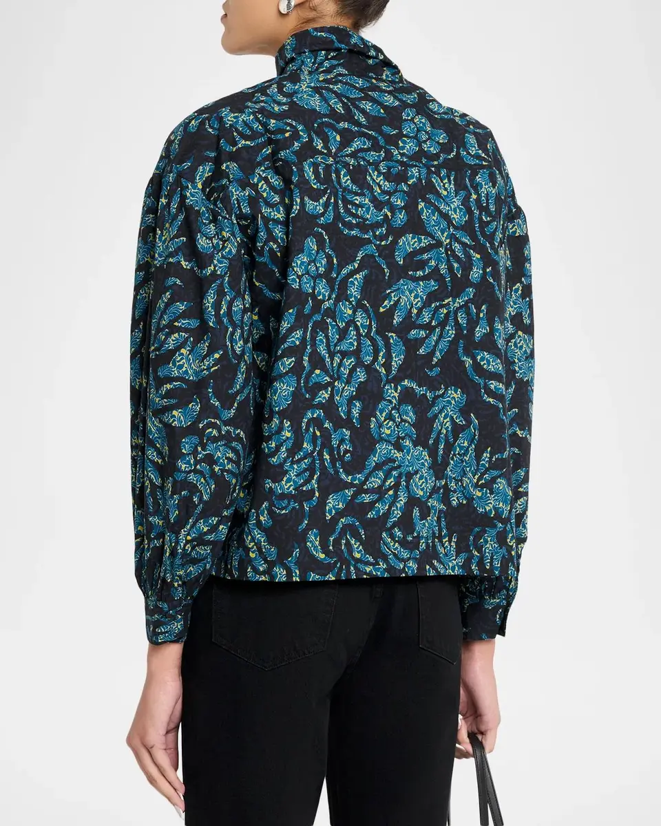 Ulla Johnson Pastel Long-Sleeve Cotton Blouse | Thumbnail 3