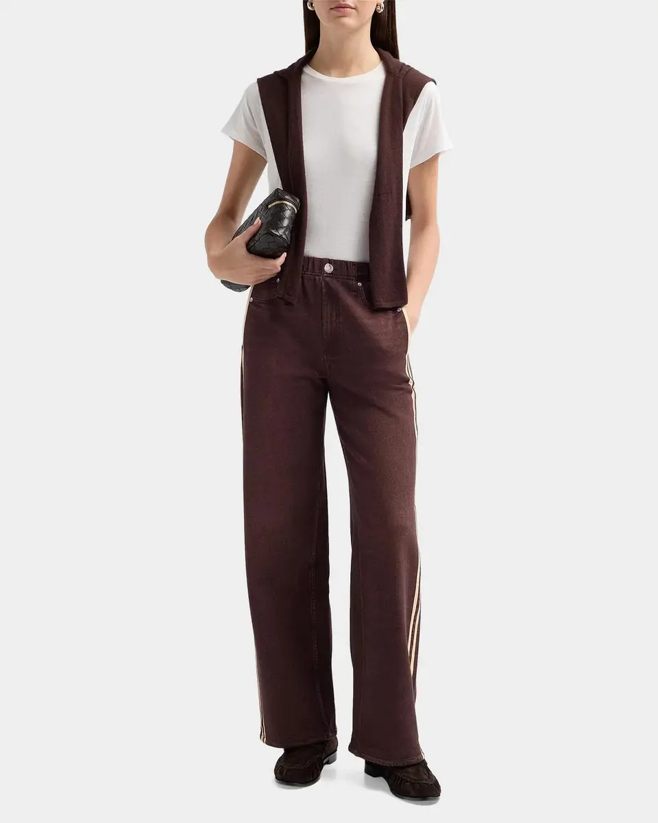 rag & bone rb Miramar Terry Wide-Leg Track Jeans | Thumbnail 2 rag & bone rb Miramar Terry Wide-Leg Track Jeans | Thumbnail 2