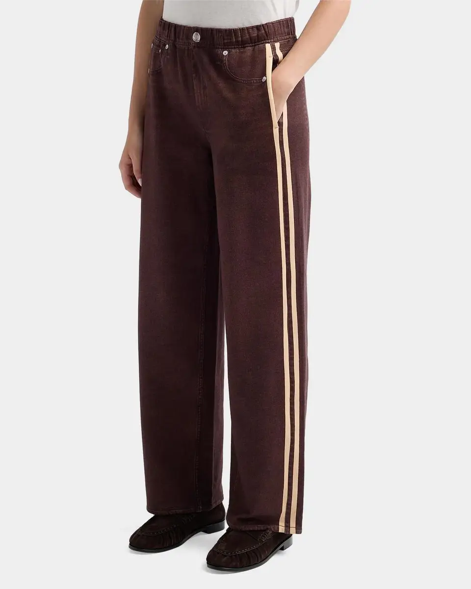 rag & bone rb Miramar Terry Wide-Leg Track Jeans | Thumbnail 4 rag & bone rb Miramar Terry Wide-Leg Track Jeans | Thumbnail 4