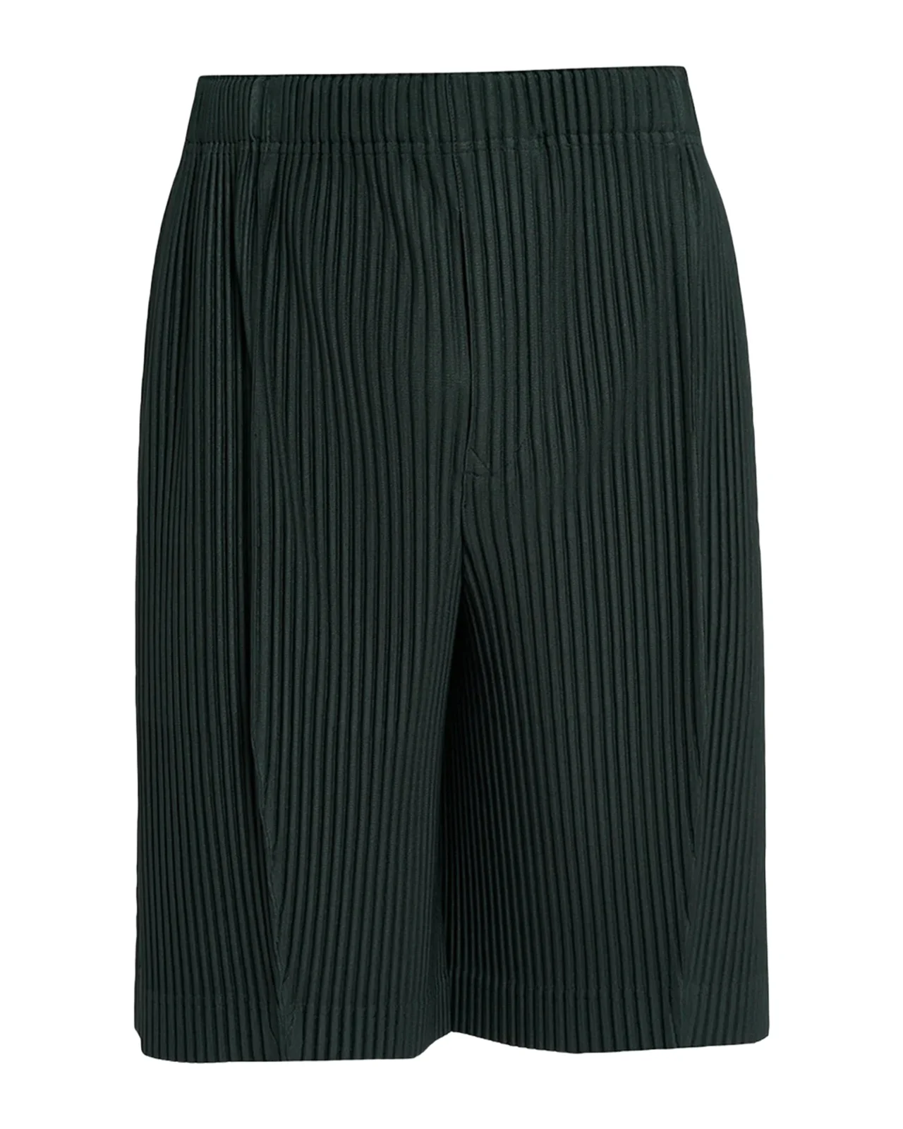 Men's Lace Grid Pleated Shorts Men's Lace Grid Pleated Shorts