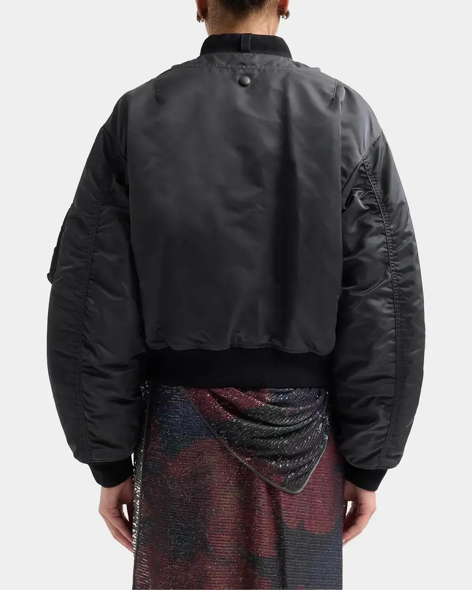 MM6 MAISON MARGIELA Reversible Bomber Jacket | Thumbnail 3 MM6 MAISON MARGIELA Reversible Bomber Jacket | Thumbnail 3