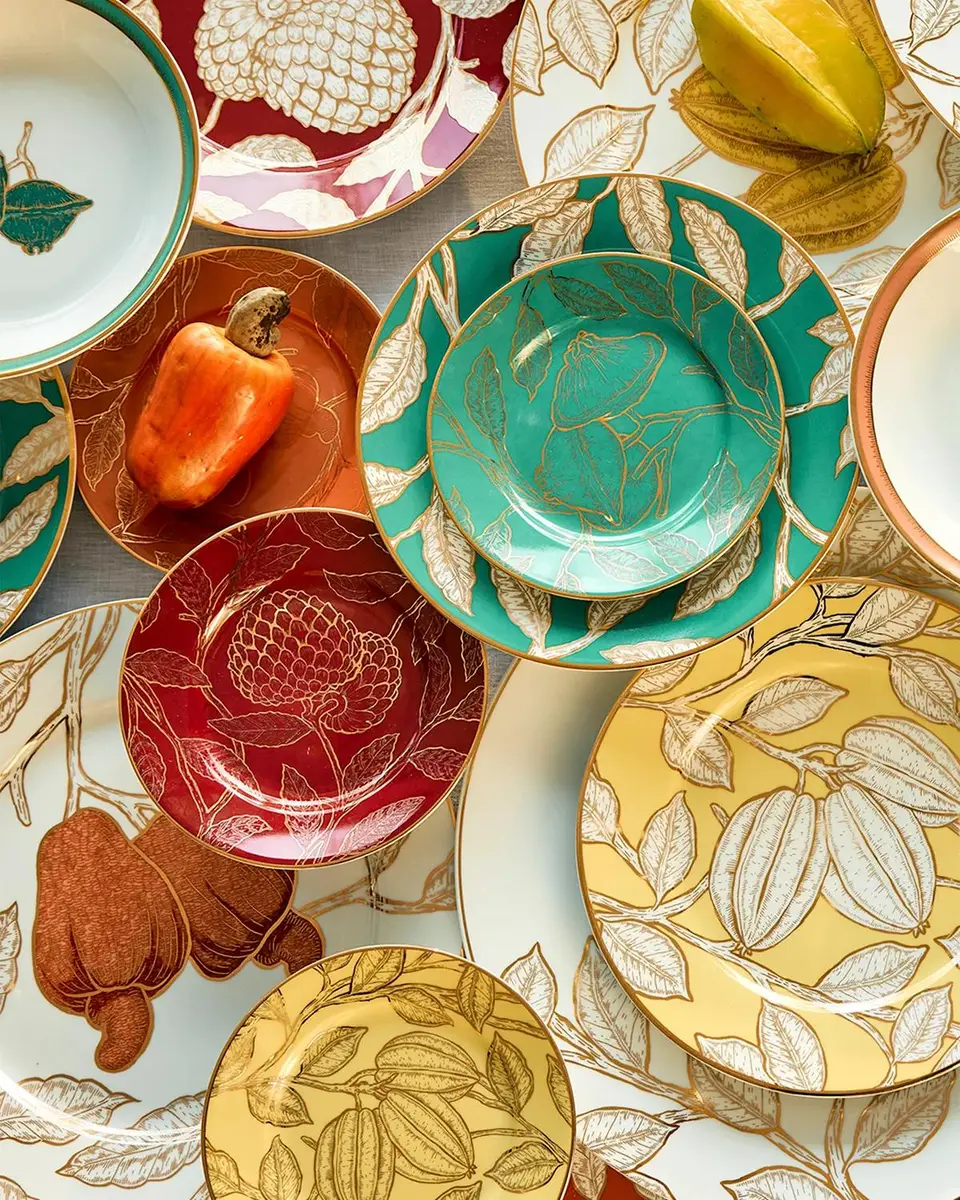 Tania Bulhoes Frutas Dessert Plates Set | Thumbnail 6