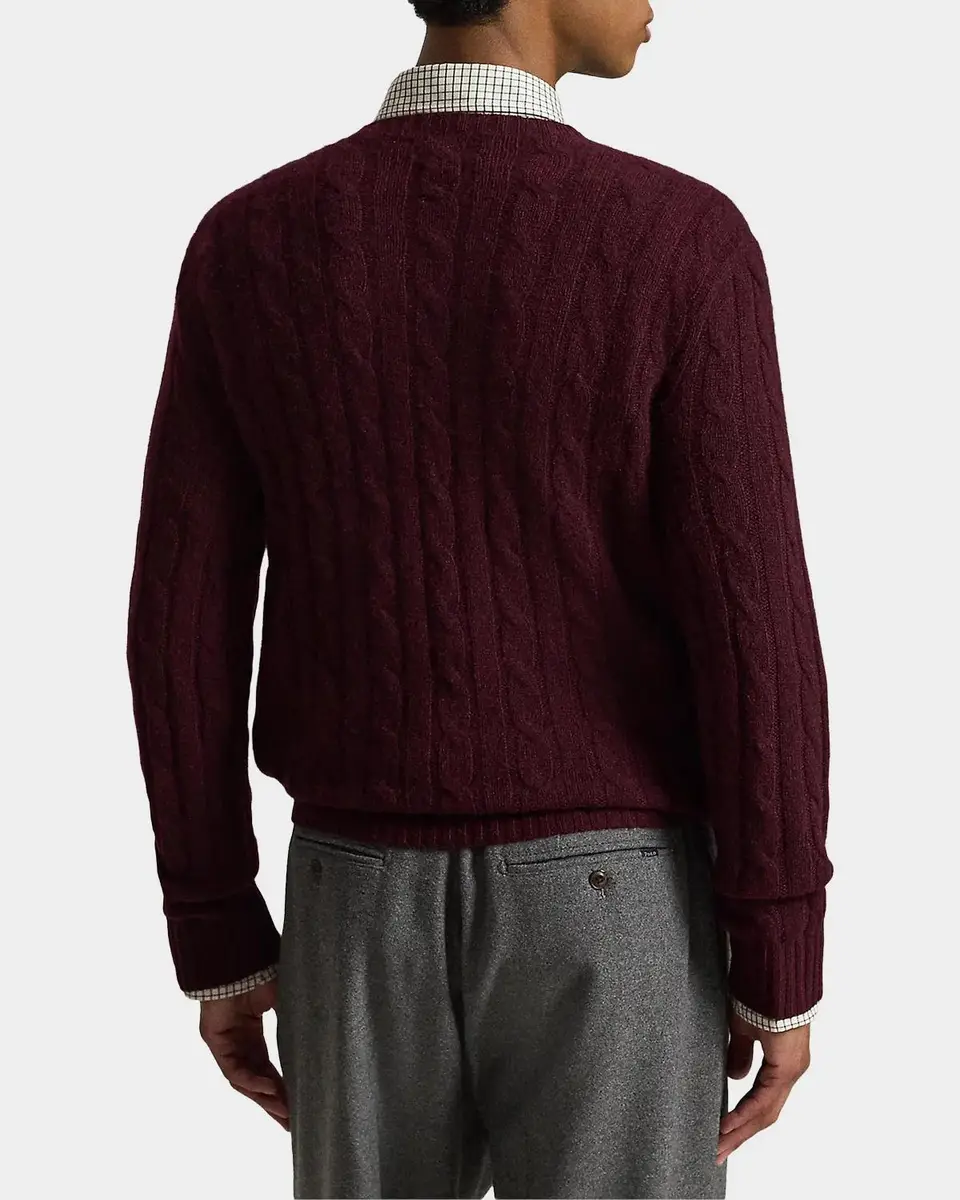 Polo Ralph Lauren Cable-Knit Cashmere Sweater | Thumbnail 3