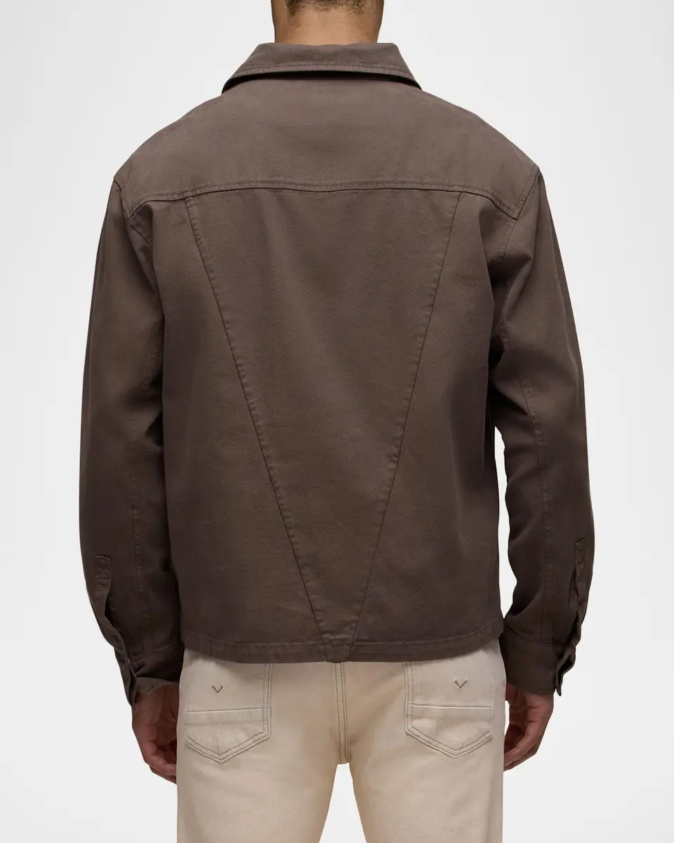 Hudson Men's Canteen Denim Overshirt | Thumbnail 2 Hudson Men's Canteen Denim Overshirt | Thumbnail 2