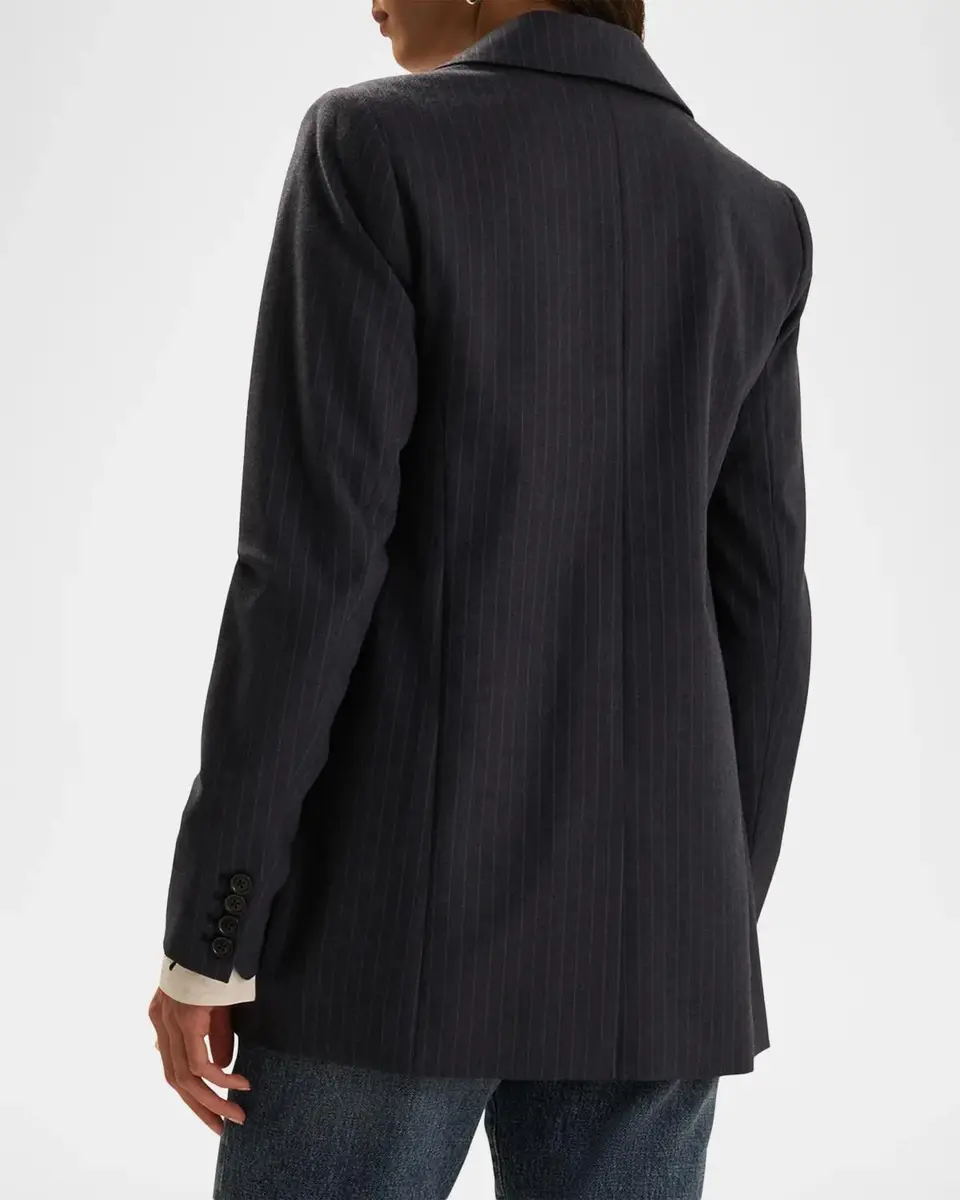 Favorite Daughter The Suits You Pinstripe Blazer | Thumbnail 3