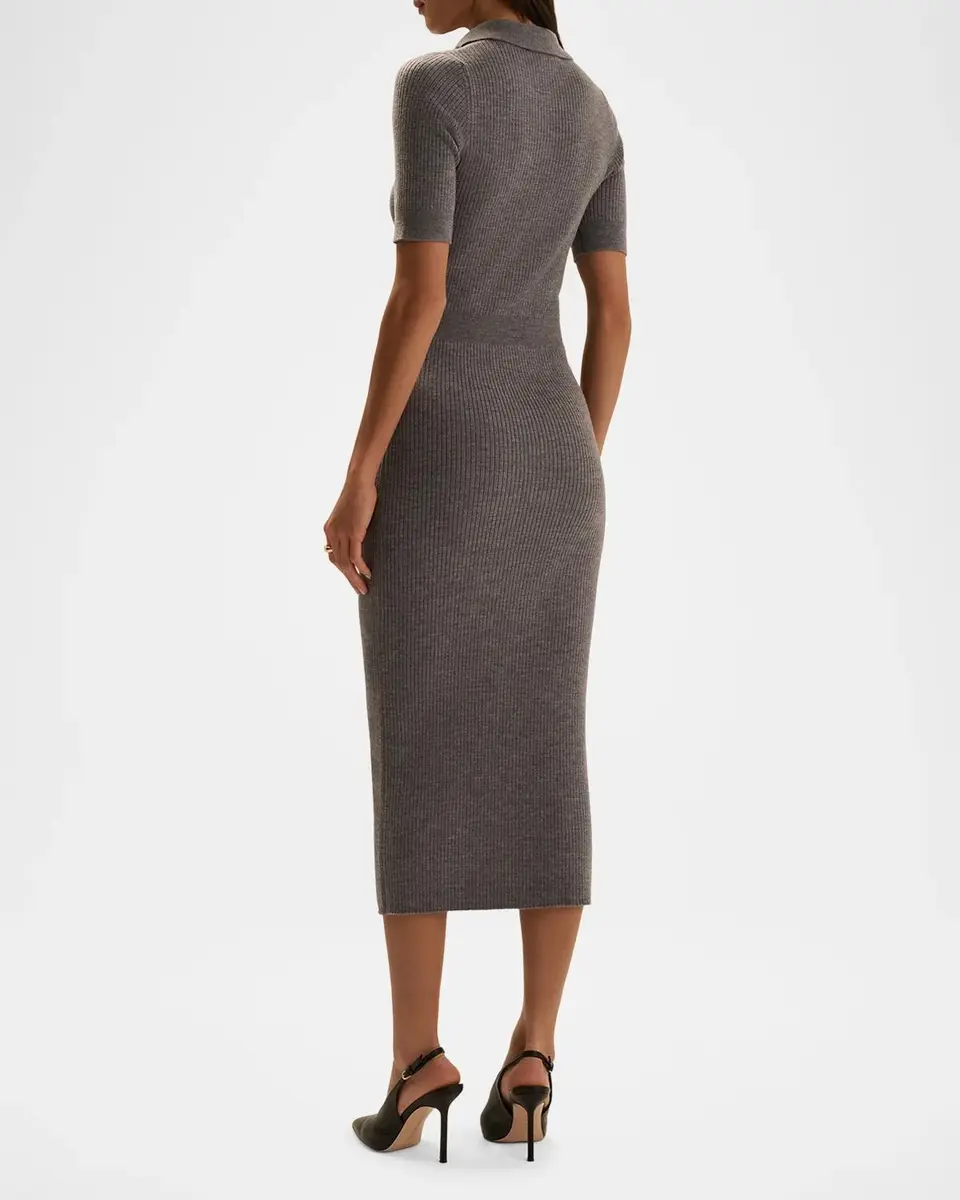 Favorite Daughter The Hard To Get Wool Midi Dress | Thumbnail 3 Favorite Daughter The Hard To Get Wool Midi Dress | Thumbnail 3