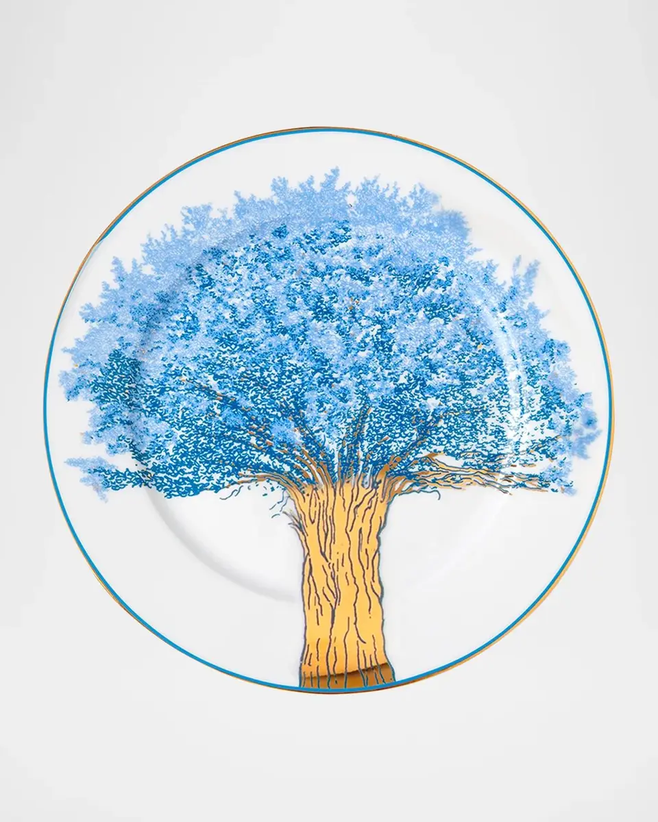 Tania Bulhoes 4-Piece Botanical Plate Set | Thumbnail 2