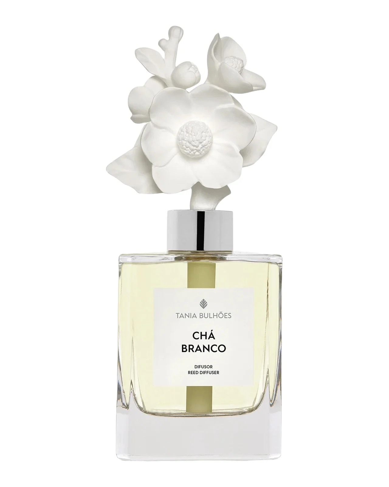 Tania Bulhoes Camelia Chá Branco Reed Diffuser