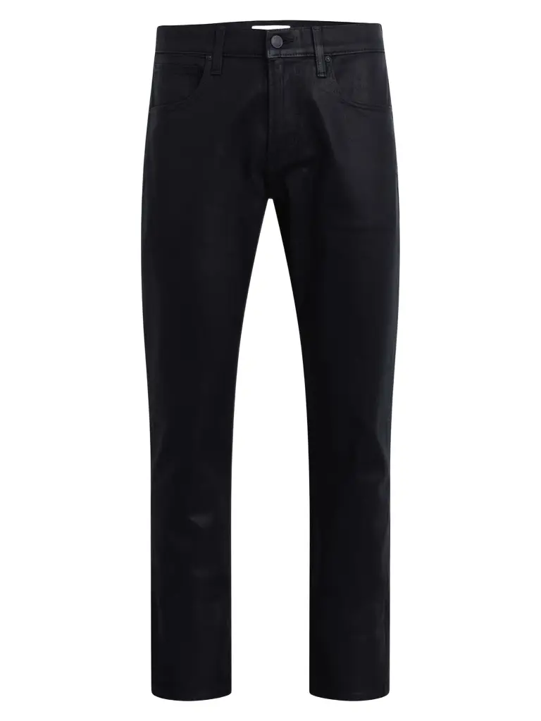 Hudson Blake Coated Slim Straight Jeans | Image 1 Hudson Blake Coated Slim Straight Jeans | Image 1