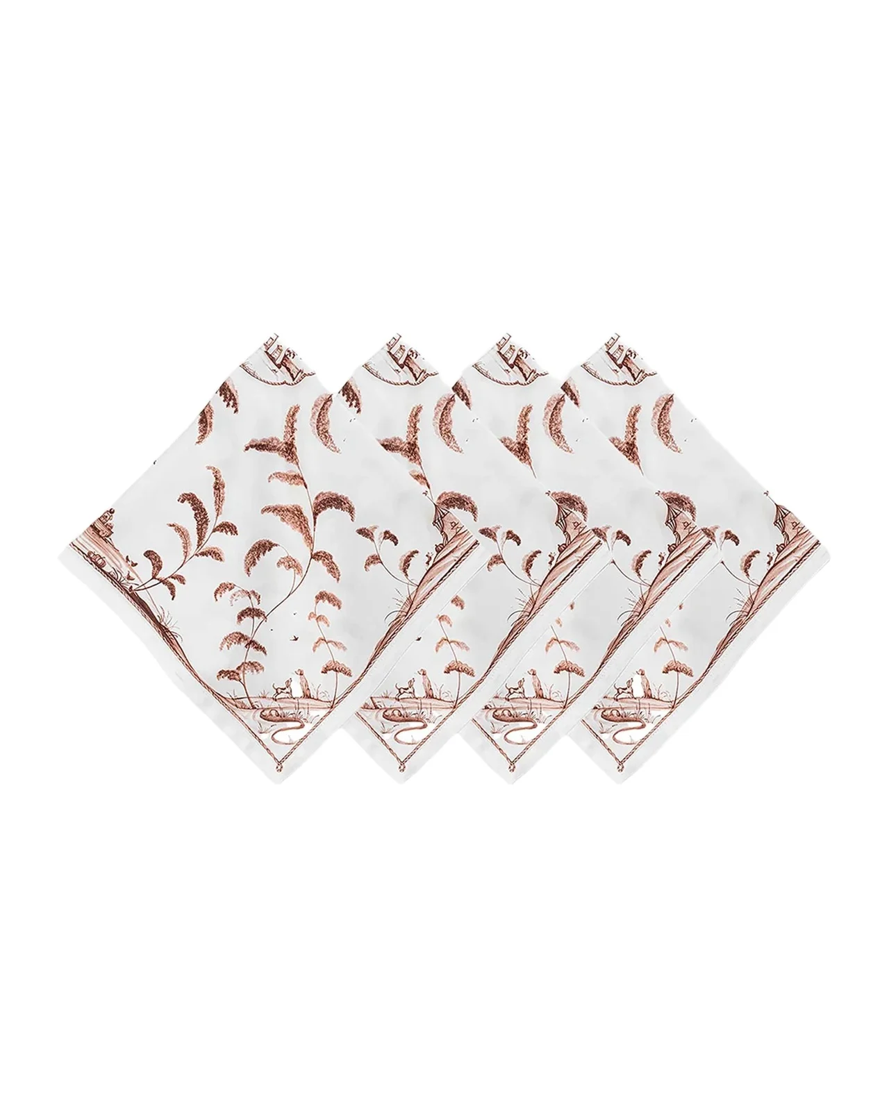 Juliska Country Estate Harvest Sepia Napkins, Set of 4