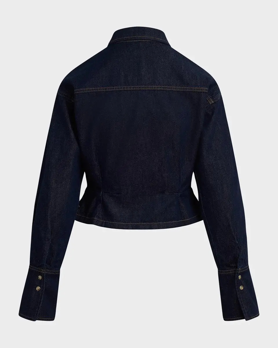 Favorite Daughter The Eyes On Me Denim Shirt | Thumbnail 5 Favorite Daughter The Eyes On Me Denim Shirt | Thumbnail 5