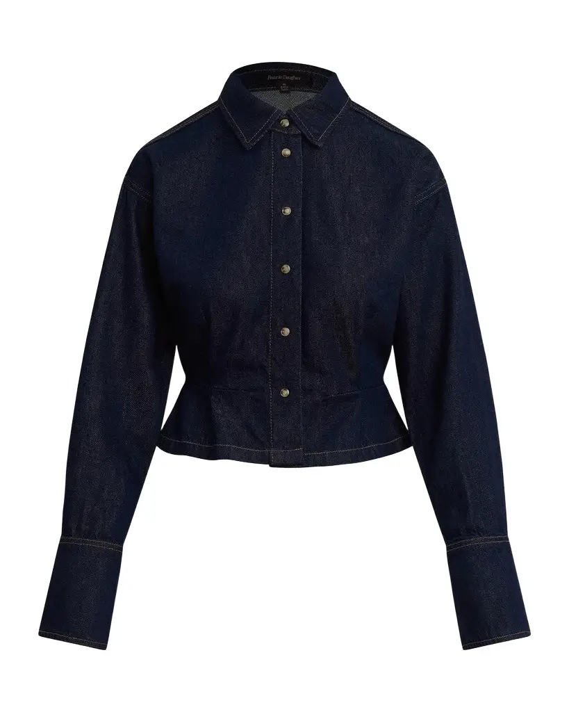 Favorite Daughter The Eyes On Me Denim Shirt