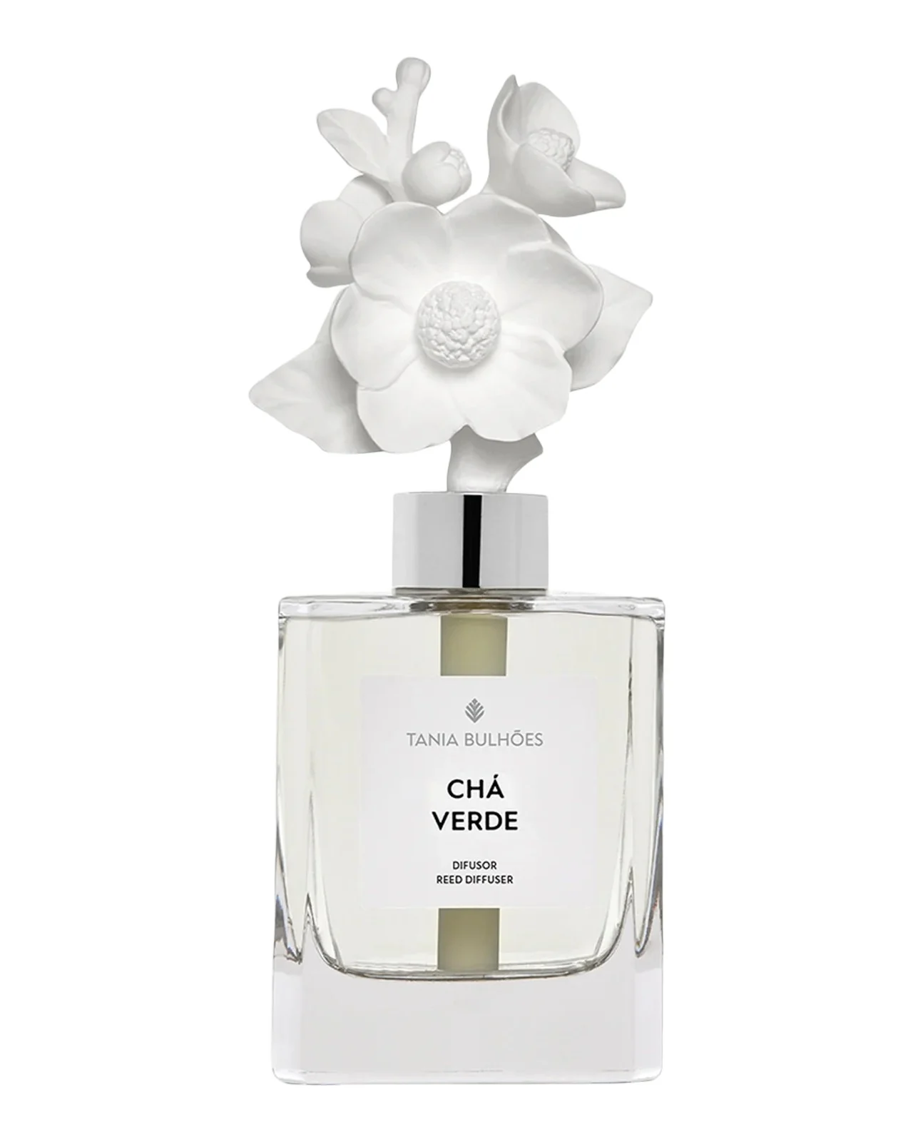Tania Bulhoes Camelia Porcelain Diffuser - Cha Verde