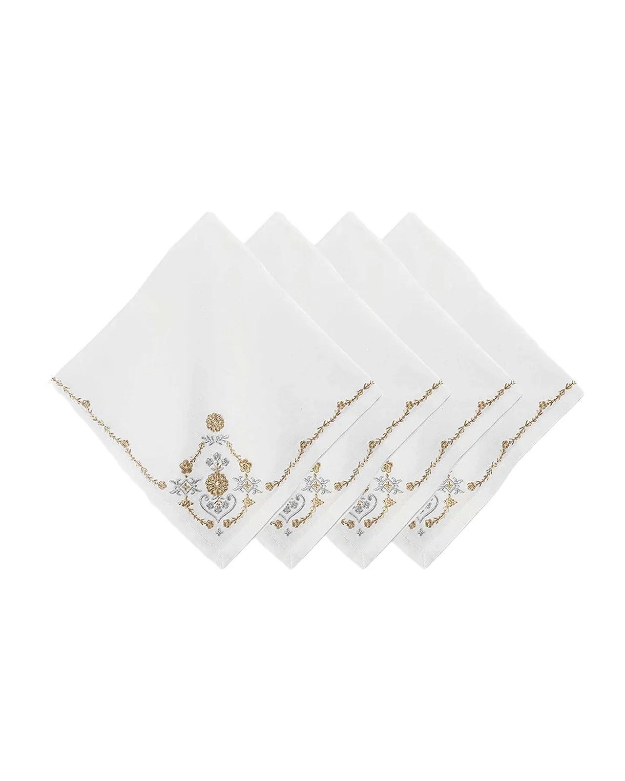Juliska Heidi Embroidered Napkins, Set of 4