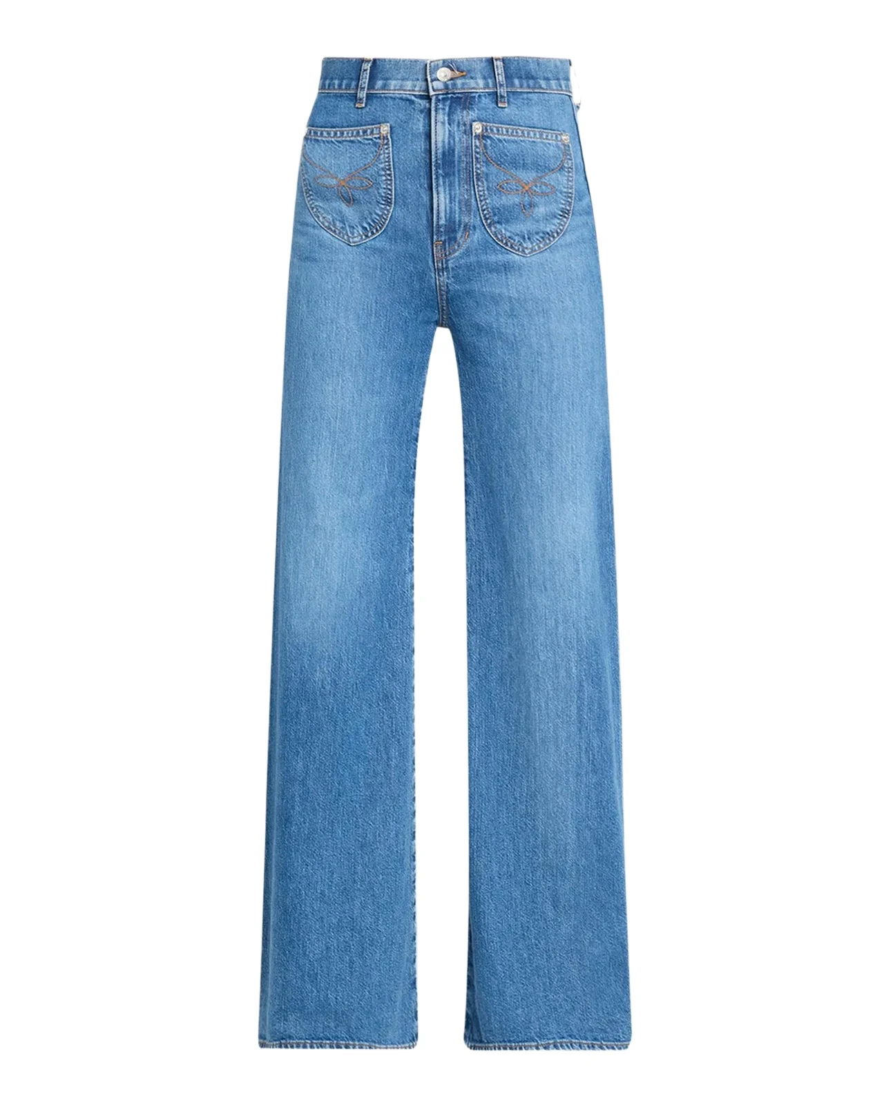 Grant Western Wide-Leg Jeans Grant Western Wide-Leg Jeans