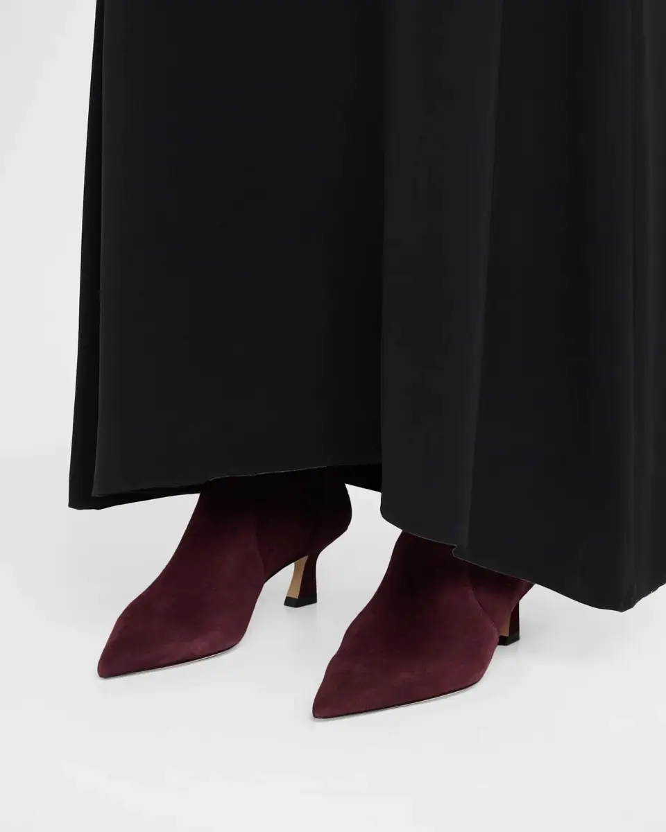 Stuart Weitzman 50mm Vinnie Stretch Suede Booties | Thumbnail 2 Stuart Weitzman 50mm Vinnie Stretch Suede Booties | Thumbnail 2