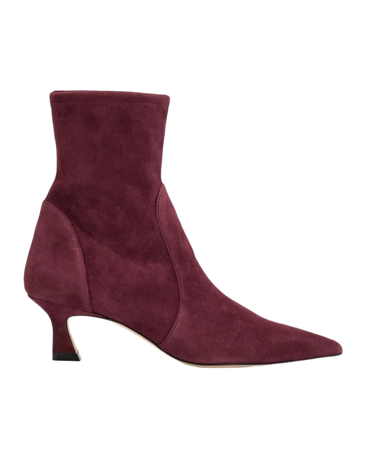 50mm Vinnie Stretch Suede Booties 50mm Vinnie Stretch Suede Booties