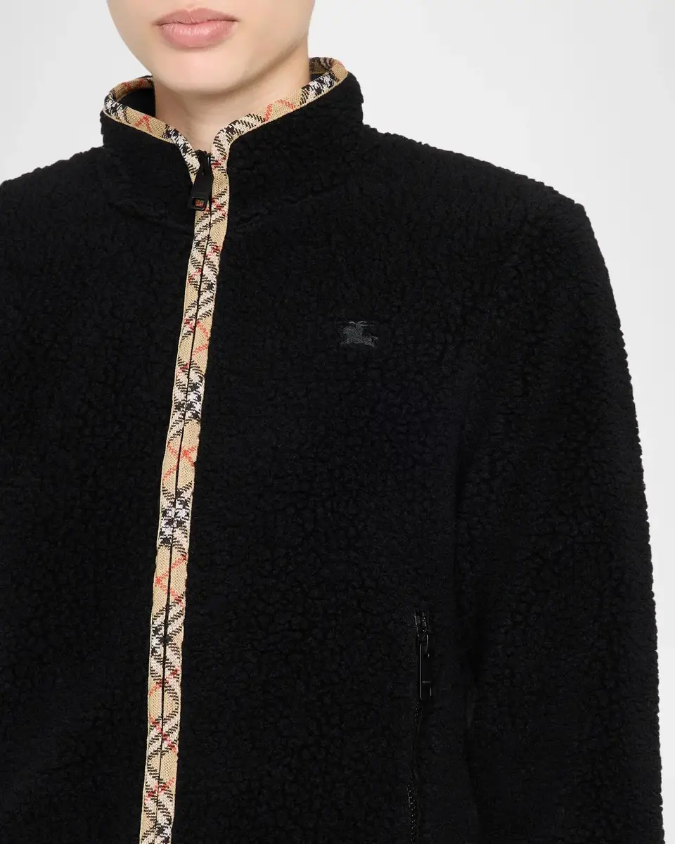 Burberry Check Cashmere Cardigan | Thumbnail 5 Burberry Check Cashmere Cardigan | Thumbnail 5