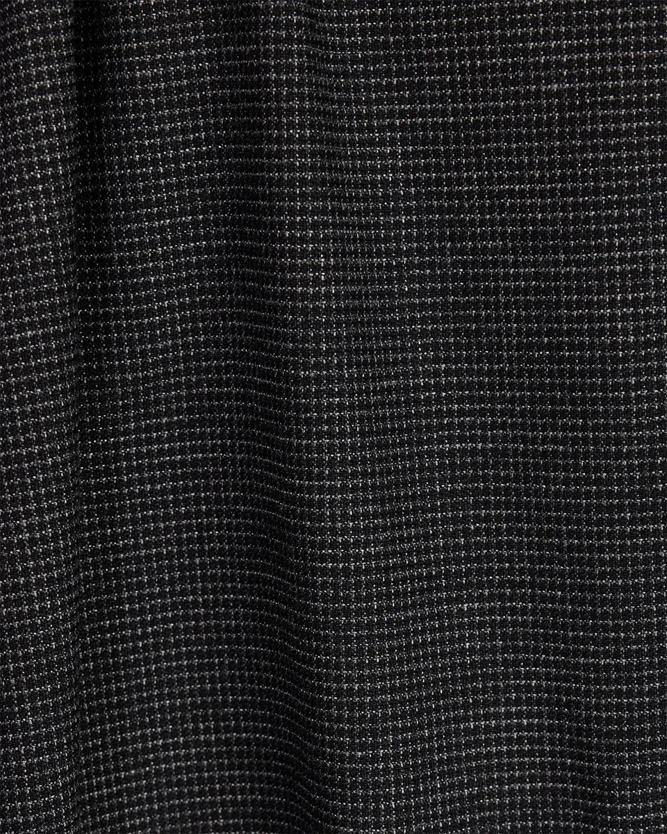 Emporio Armani Men's Wool-Blend Jacquard Slim Flat-Front Pants | Thumbnail 4 Emporio Armani Men's Wool-Blend Jacquard Slim Flat-Front Pants | Thumbnail 4