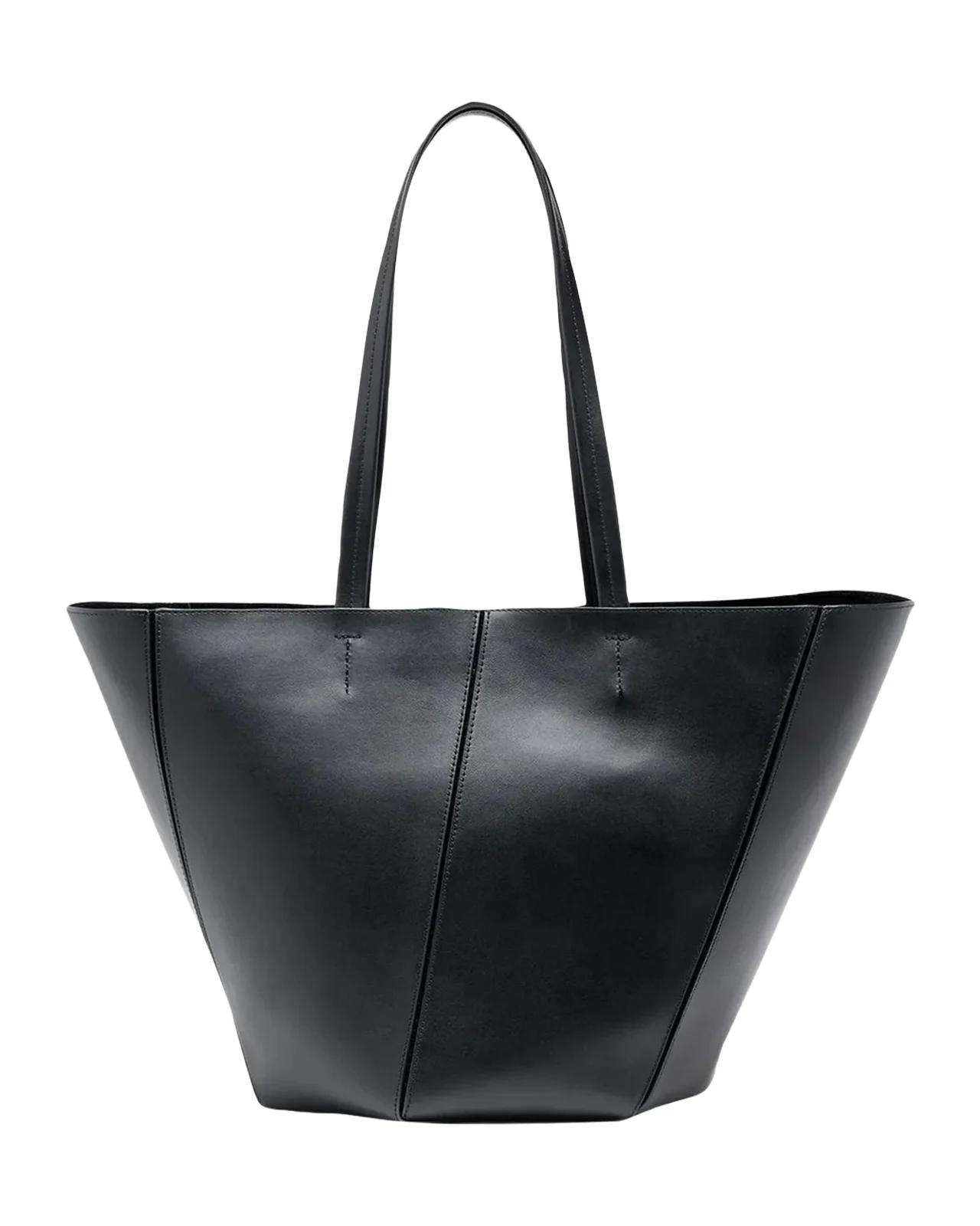 Hex Leather Tote Bag