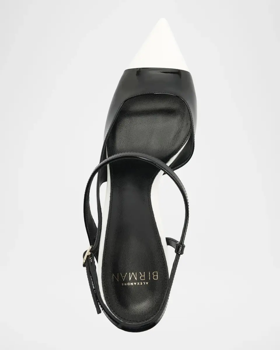 Alexandre Birman 85mm Tita Wrap Patent Leather Cap-Toe Pumps | Thumbnail 4 Alexandre Birman 85mm Tita Wrap Patent Leather Cap-Toe Pumps | Thumbnail 4