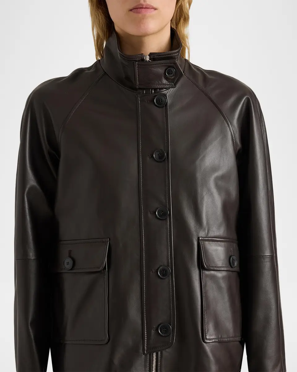 Proenza Schouler Gio Leather Jacket | Thumbnail 5