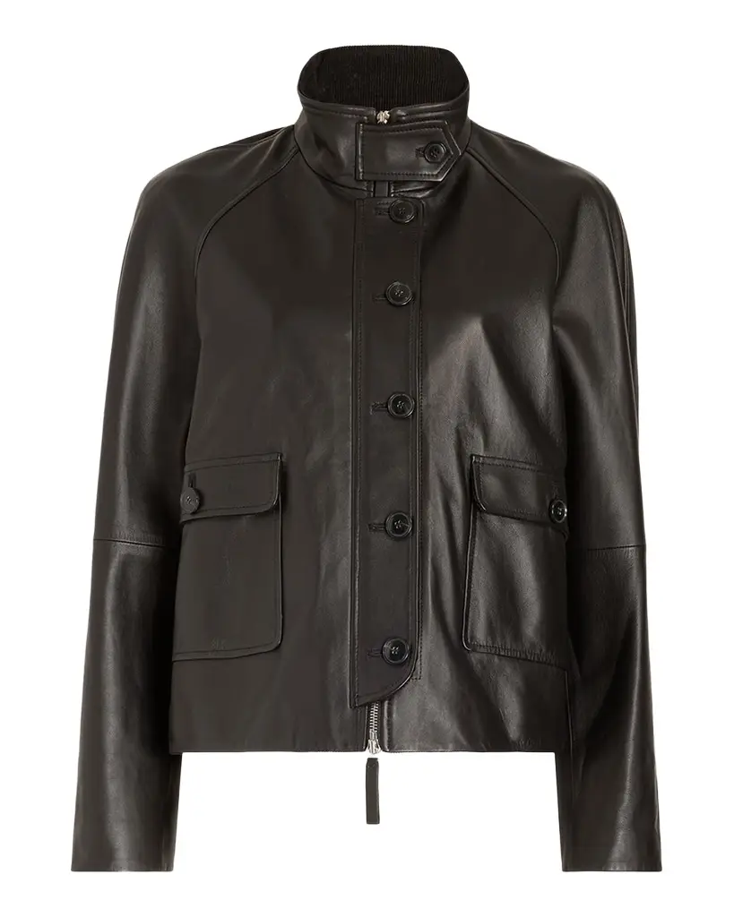 Proenza Schouler Gio Leather Jacket | Image 1 Proenza Schouler Gio Leather Jacket | Image 1