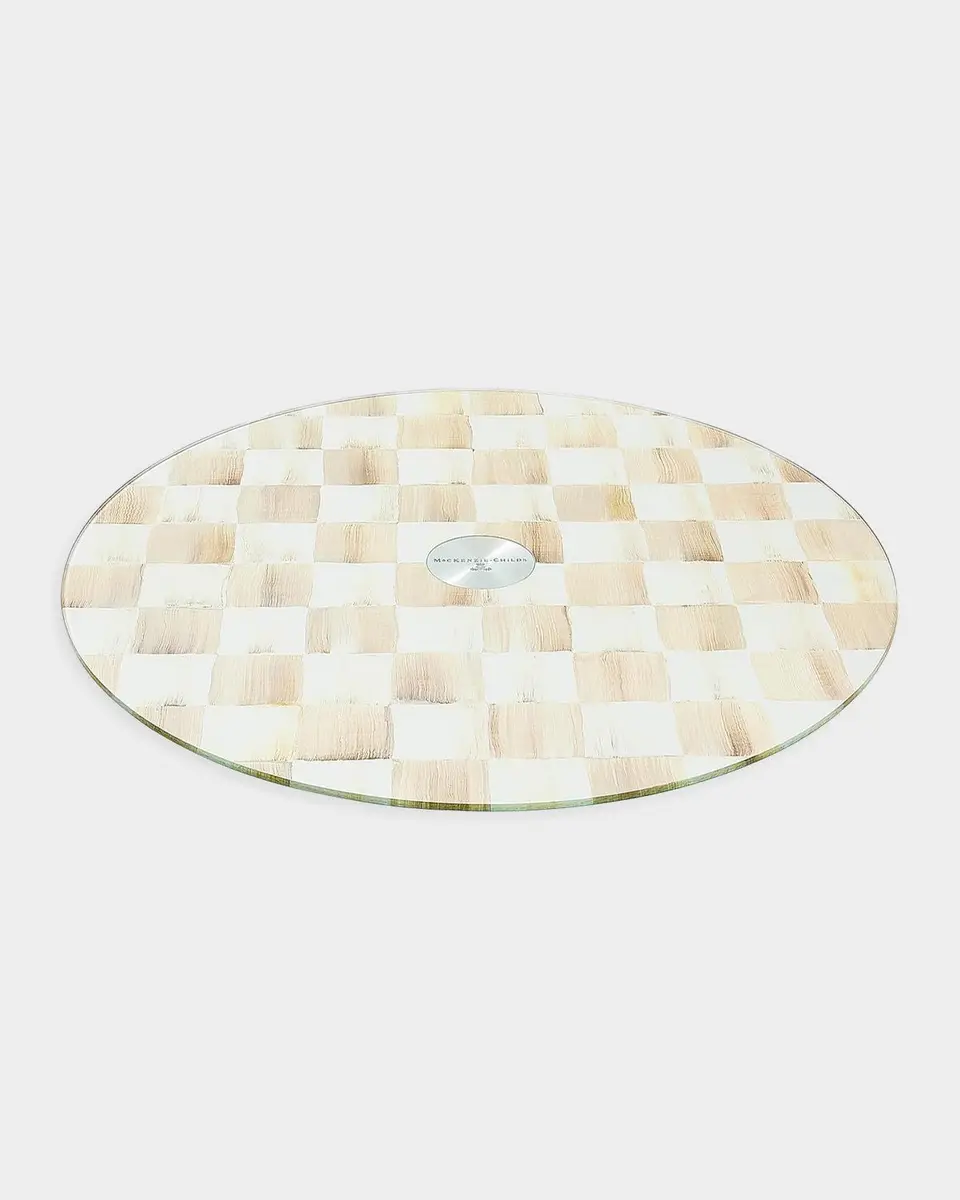 MacKenzie-Childs Check Glass Lid | Thumbnail 2
