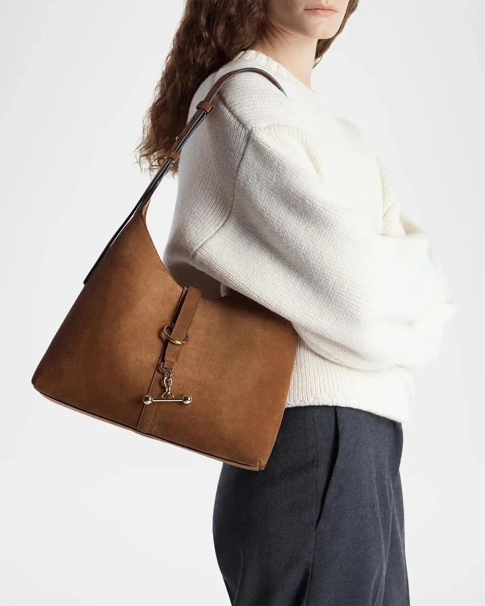 Strathberry Kite Suede Hobo Bag | Thumbnail 2 Strathberry Kite Suede Hobo Bag | Thumbnail 2