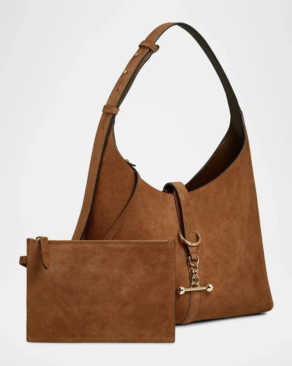 Strathberry Kite Suede Hobo Bag | Thumbnail 8 Strathberry Kite Suede Hobo Bag | Thumbnail 8