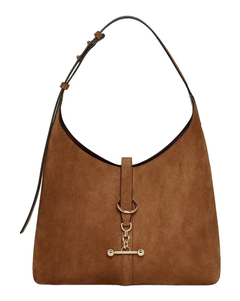Strathberry Kite Suede Hobo Bag