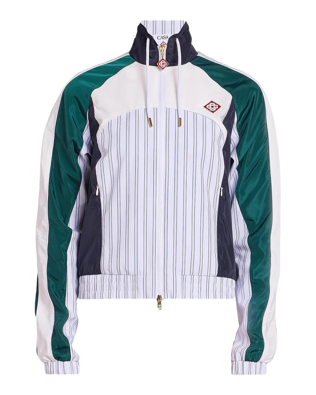 Casablanca Pinstripe Paneled Track Jacket