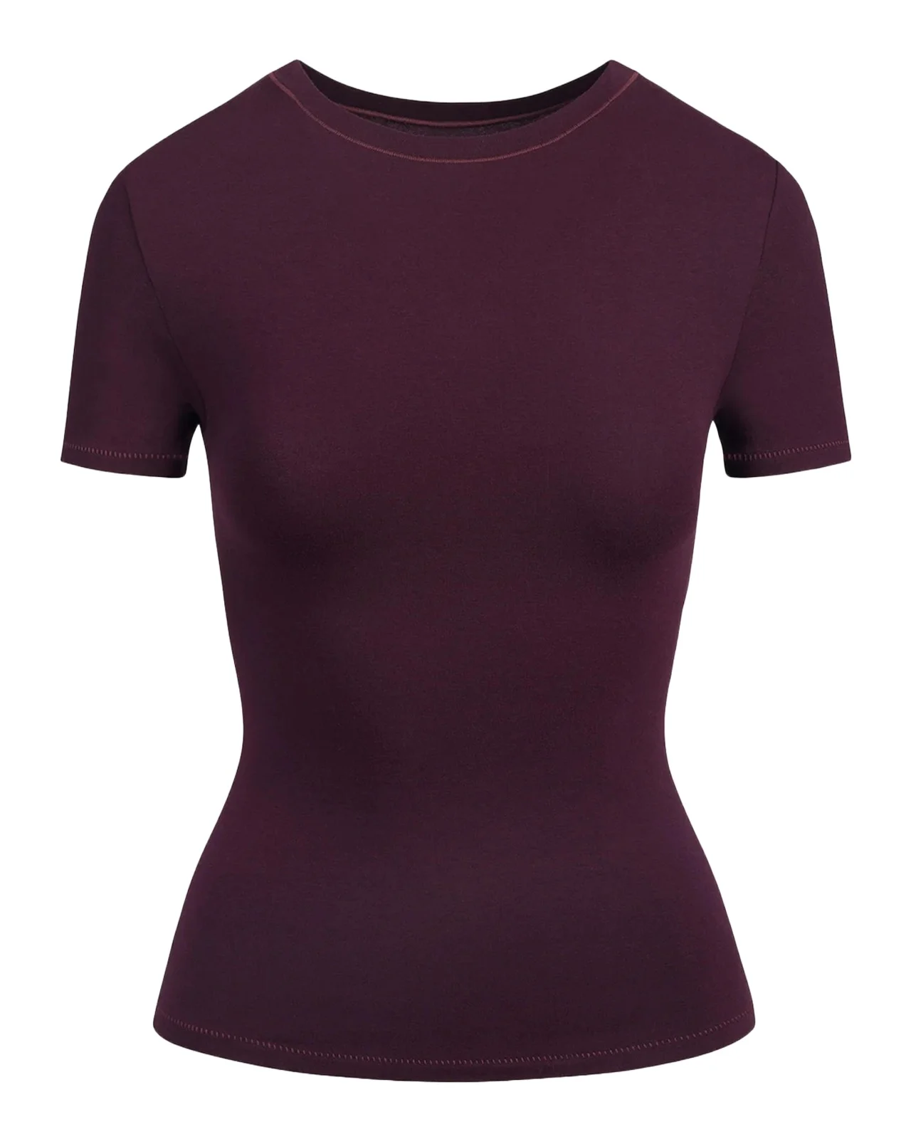 Cotton Jersey Crewneck T-Shirt