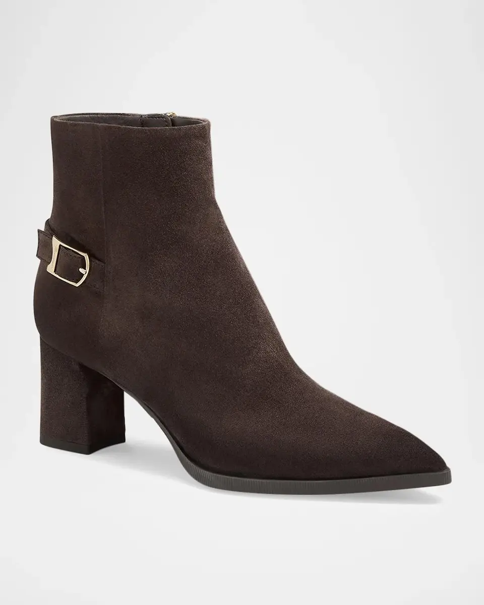 Santoni 60mm Suede Ankle Boots | Thumbnail 2