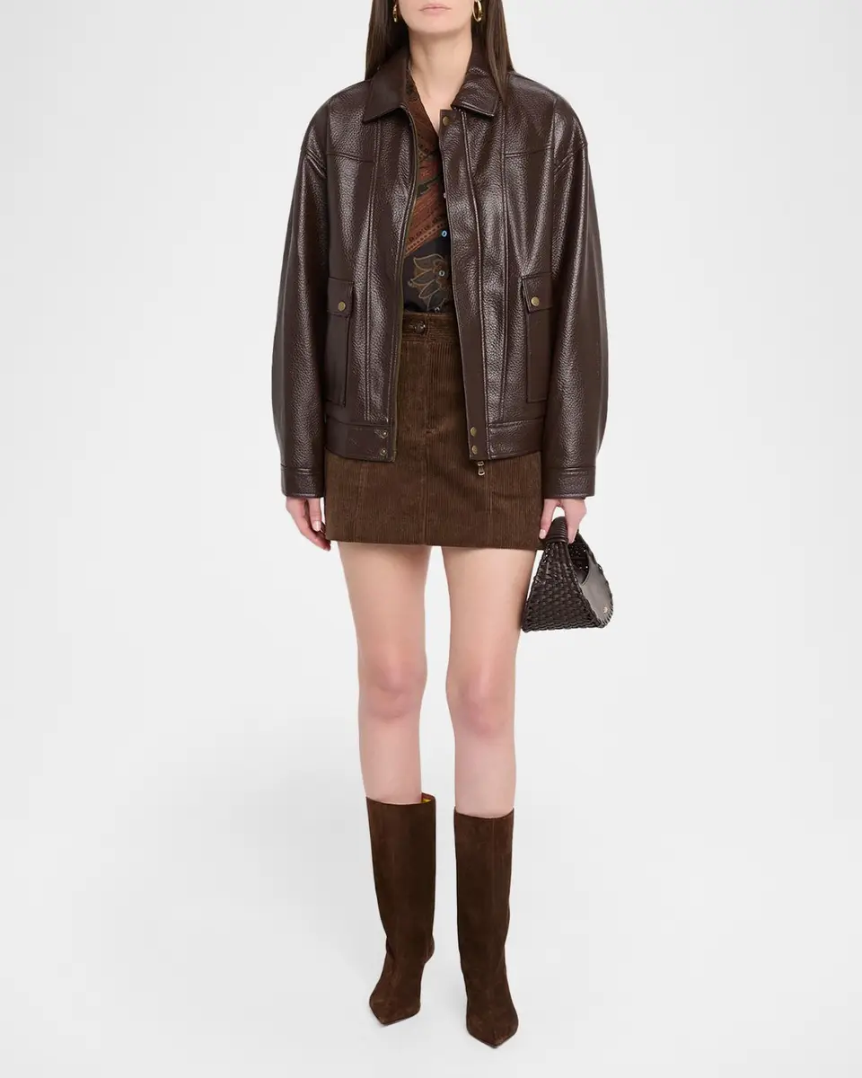 PAIGE Ashland Faux Leather Jacket | Thumbnail 2