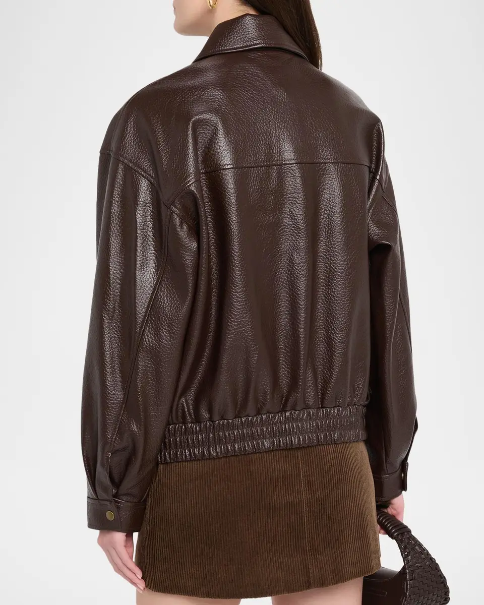 PAIGE Ashland Faux Leather Jacket | Thumbnail 3