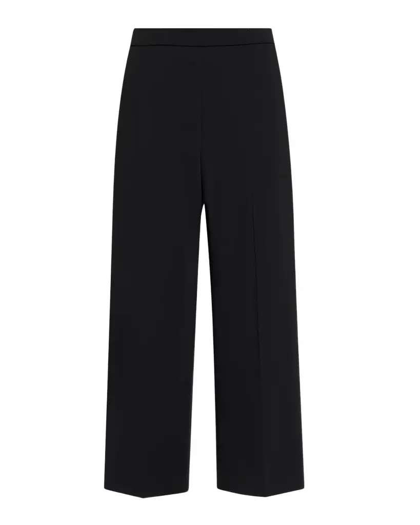 Theory Cropped Wide-Leg Pull-On Pants