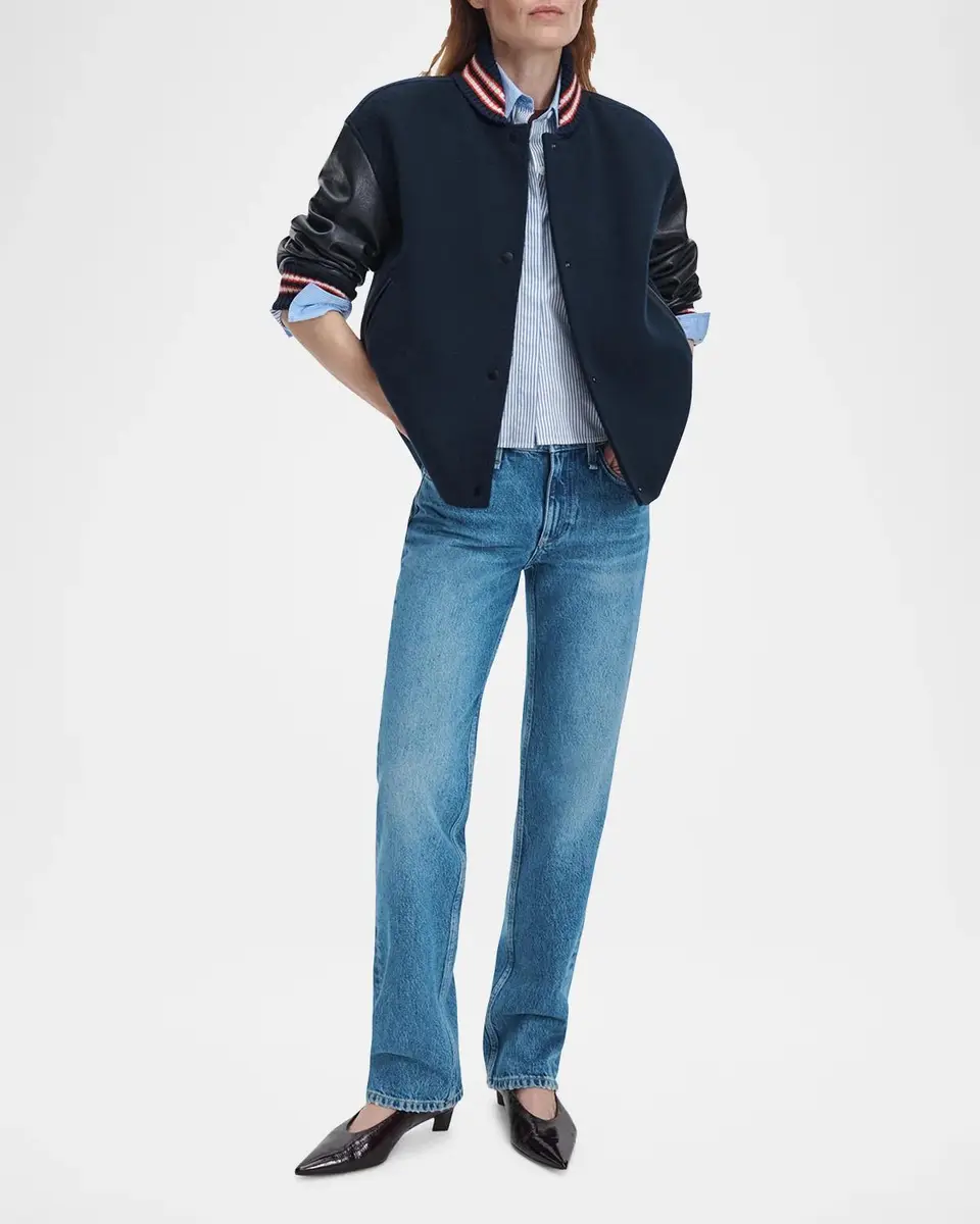 rag & bone Harlow Low-Rise Straight-Leg Jeans | Thumbnail 2 rag & bone Harlow Low-Rise Straight-Leg Jeans | Thumbnail 2