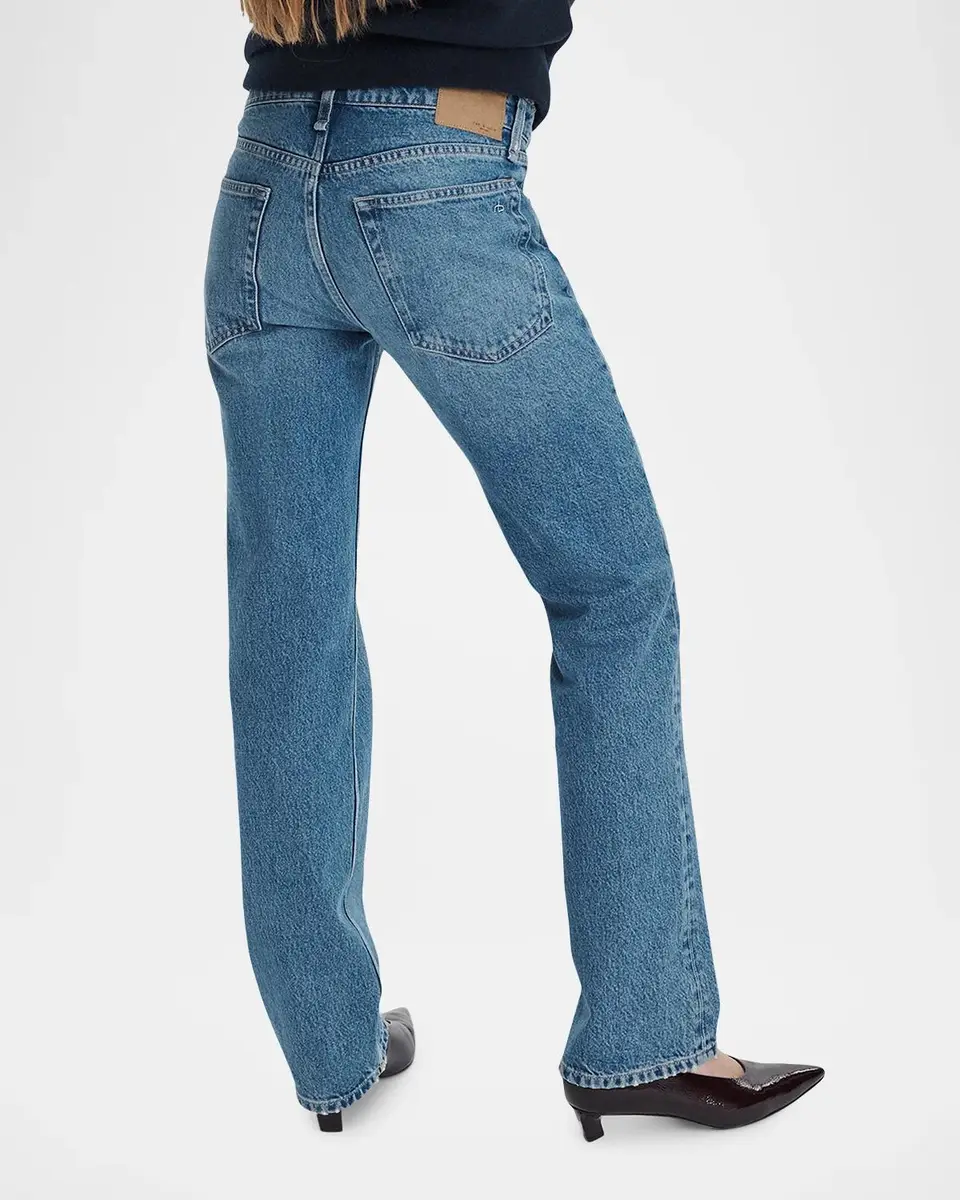 rag & bone Harlow Low-Rise Straight-Leg Jeans | Thumbnail 3 rag & bone Harlow Low-Rise Straight-Leg Jeans | Thumbnail 3