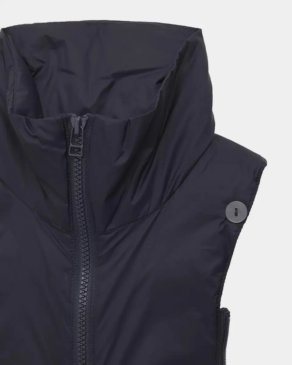 Veronica Beard Funnel-Neck Padded Dickey Vest | Thumbnail 2
