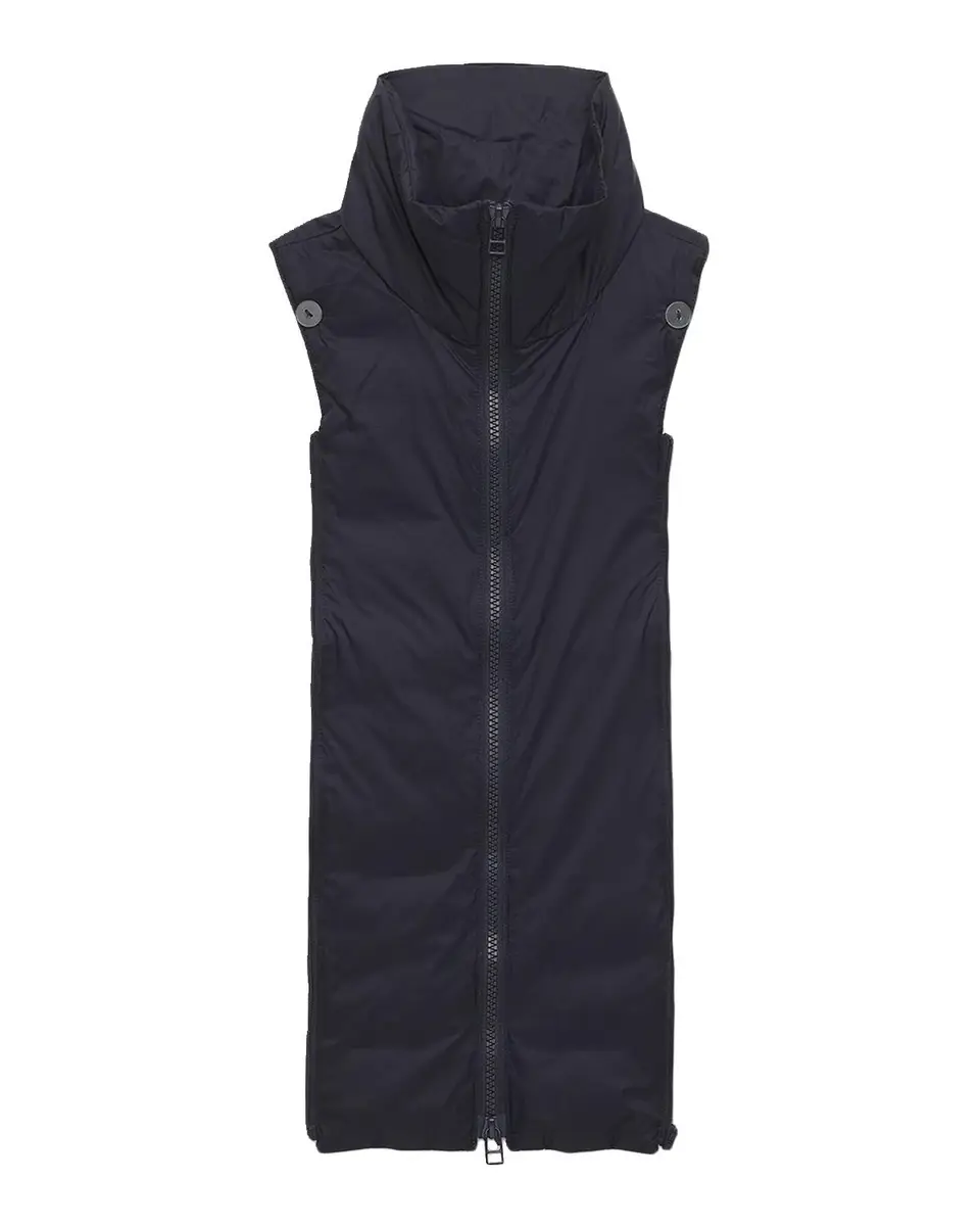 Veronica Beard Funnel-Neck Padded Dickey Vest | Thumbnail 3