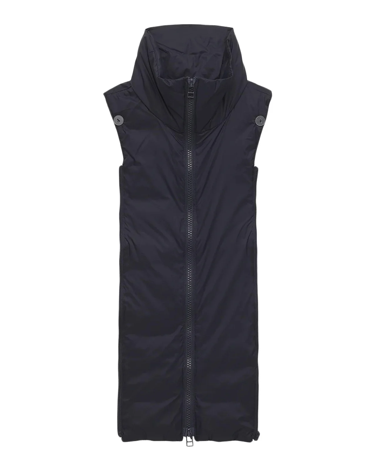 Veronica Beard Funnel-Neck Padded Dickey Vest