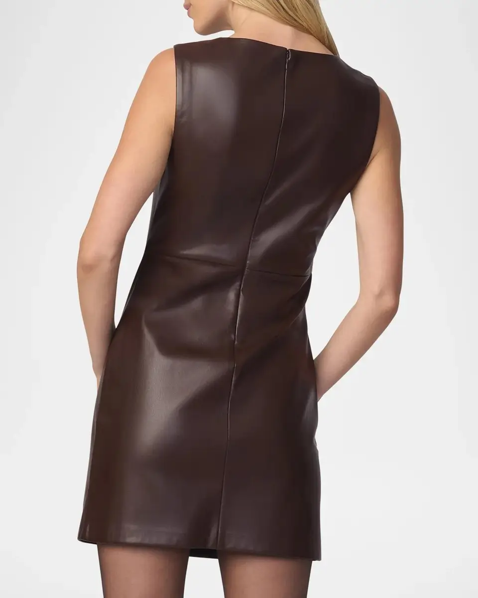 Joe's Jeans The Meg Faux Leather Minidress | Thumbnail 3