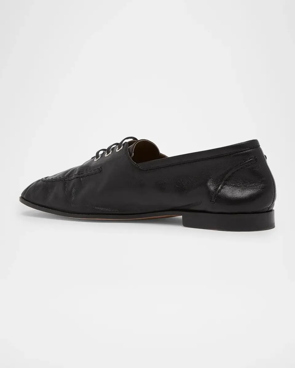 Bottega Veneta Gino Lace-Up Leather Shoes | Thumbnail 4