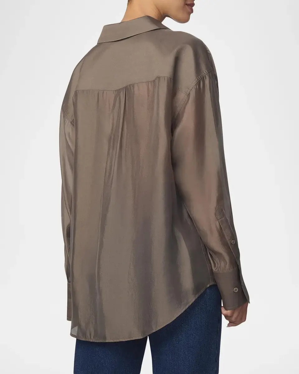 Joe's Jeans The Organza Boyfriend Shirt | Thumbnail 2 Joe's Jeans The Organza Boyfriend Shirt | Thumbnail 2