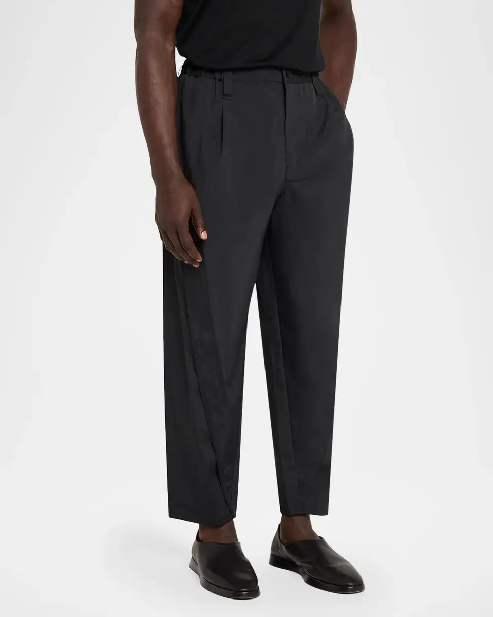 IM MEN Men's Fluent Pleated Pants | Thumbnail 4