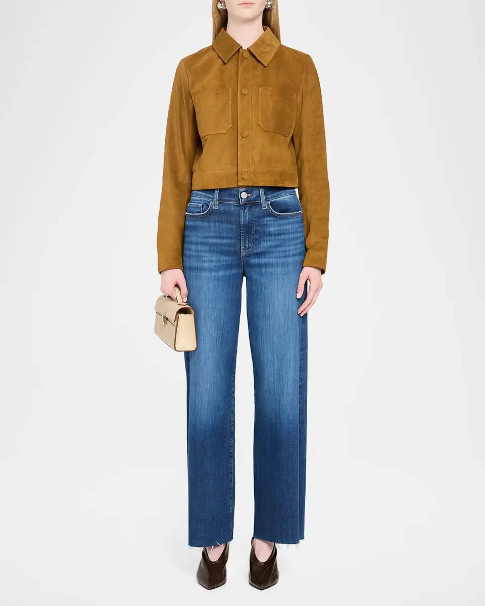 Frame The Suede Small Jacket | Thumbnail 2 Frame The Suede Small Jacket | Thumbnail 2