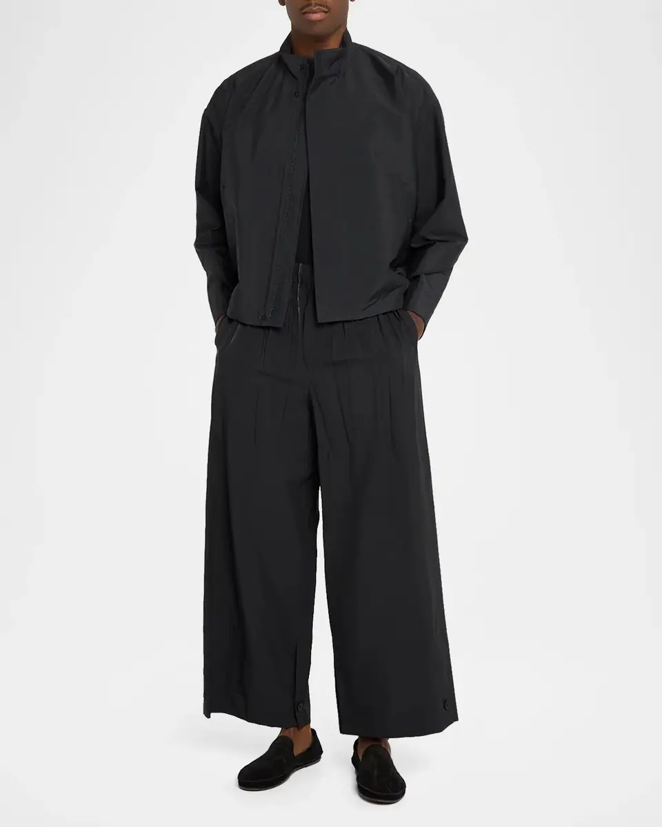 IM MEN Men's Fluent Stand Collar Jacket | Thumbnail 2