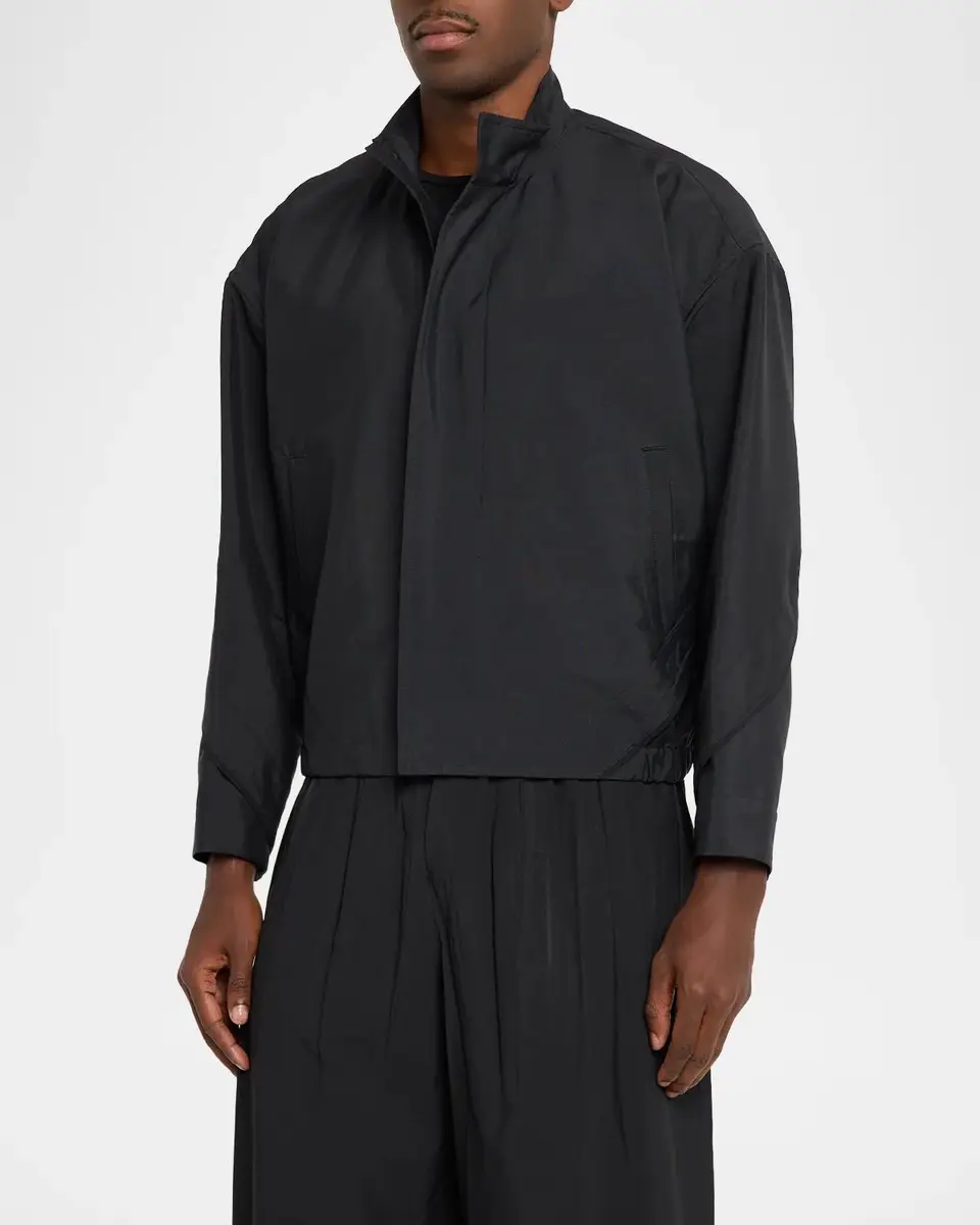 IM MEN Men's Fluent Stand Collar Jacket | Thumbnail 4